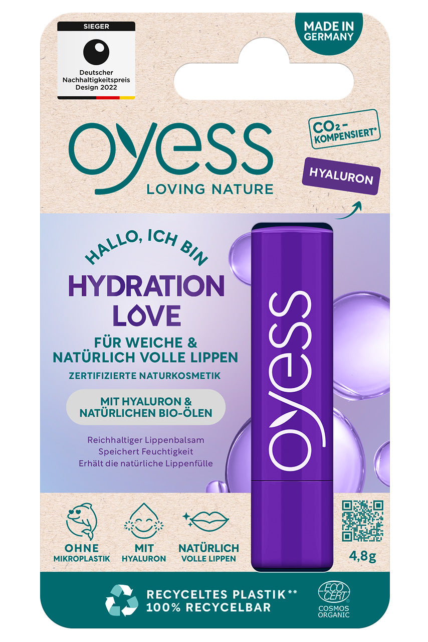 OYESS Lip Balm Hydration Love, 4,8g